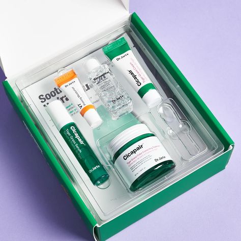 Sephora LE Dr. Jart+ Cica-Care Experiment Kit Review | MSA Tiger Grass Cream, Pr Package, Pr Kit, Priming Moisturizer, Sephora Favorites, Seed Kit, Cosmetic Kit, Dr Jart, Cosmetic Design