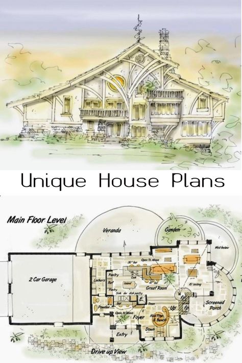 Unique House Plans // Designer homes // mcmansion // Dream Home // luxury home // luxury living // home design // home ideas // architecture // house // home // Unique House Plans // dream home ideas // home sweet home // architectual design // forever home // build your home. #luxuryhomes #dreamhomes #dreamhomeideas #home #homesweethome #uniquehouseplans #uniqueluxurystyle #mcmansion #house #building Unique Rooms To Have In Your House, Unique Architecture House Interiors, 24x40 House Plans, House Plans Sketch, Home Layouts, Cob Homes, Inspirational Architecture, Big Cottages, Luxury Floor Plans