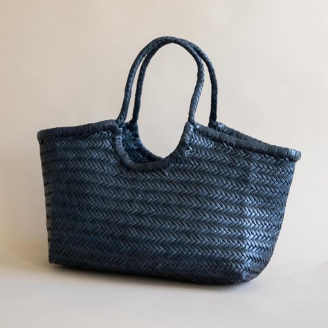 Summertime blues — the coast is calling! Shop these top picks. Dragon Diffusion Bag, Summertime Blues, Dragon Diffusion, New Obsession, Hand Woven Baskets, Summer Favorites, Mirrored Furniture, Nantucket, Calf Leather