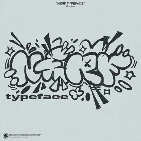 NERF Typeface - Desktop Free fonts Font fonts #font #fonts #freefonts Script Fonts #scriptfonts 2.235 Cool Fonts Alphabet, Alphabet Graffiti, Typographie Logo, Posters Conception Graphique, Design Alphabet, Graffiti Text, Graffiti Lettering Fonts, Graffiti Writing, Graffiti Style Art