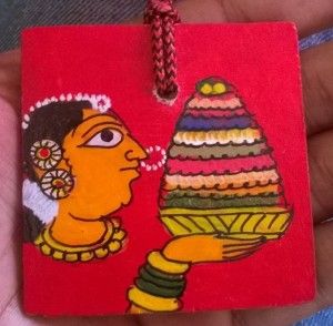 Medal with Bathukamma in Cheriyal Painting, final design will have event name as well Cheriyal Art, Cheriyal Paintings, Pattachitra Paintings, Phad Painting, Earth Drawings, Colorful Borders Design, Creative Kids Crafts, Dress Painting, Diy Bedroom