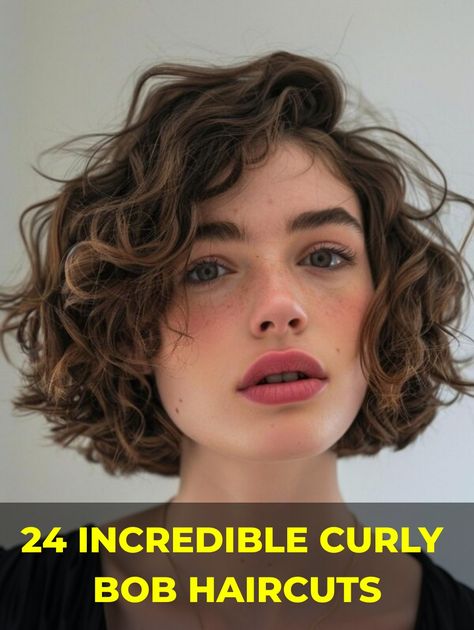 Get inspired by 24 curly bob haircuts, each designed to maximize the charm and bounce of your curls. These styles are ideal for those seeking a trendy, low-maintenance look. Shaggy Bob For Fine Hair Curly, Low Maintenance Curly Hairstyles, Short Haircuts For Curly Hair Women, Italian Bobs, Curly Shag Haircut Short, Layered Curly Bob, Curly Lob Haircut, Curly Hair Bob Haircut, Short Curly Bob Haircut