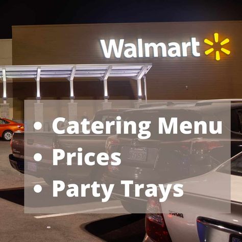 Walmart Catering Menu Prices [Party Trays] » Recipefairy.com Sams Club Catering Ideas, Sandwiches Party Tray, Meat And Cheese Tray, Sandwich Platter, Vegetable Sticks, Cocktail Trays, Party Sandwiches, Appetizer Platters, Sub Sandwiches