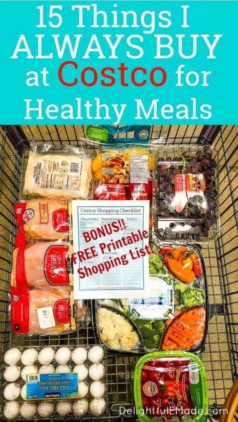 Costco Ww Shopping List, Costco Whole 30 Shopping Lists, Weight Watchers Costco Shopping Lists, Ww Costco Shopping Lists, Costco Shopping List For One, Costco Family Shopping List, Bulk Grocery Shopping List, Costco Clean Eating Shopping Lists, Costco Grocery List On A Budget