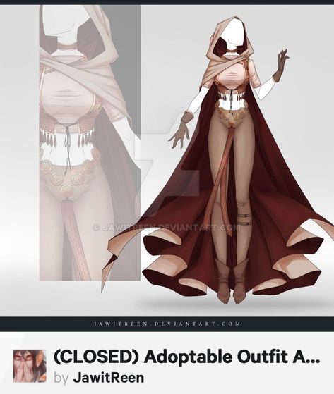 Outfit Auction, Adoptable Outfit, Gaun Abad Pertengahan, Highest Bidder, Clothing Sketches, Dress Sketches, Dress Drawing, Fantasy Gowns, Anime Dress