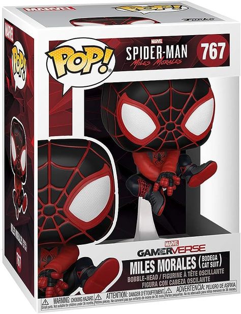 Miles Morales Bodega Cat Suit, Bodega Cat Suit, Игрушки Funko Pop, All Spiderman, Bodega Cat, Cat Suit, Spiderman Gifts, Cr7 Jr, Spider Man Miles