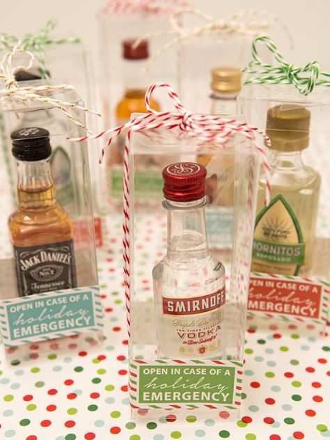 Learn how to make the most adorable Gifts With Mini Liquor Bottles, Diy Mini Bar In A Jar Gift Ideas, Christmas Gifts For Coworkers Alcohol, Small Bottles Of Alcohol Gifts, Christmas Gifts With Mini Liquor Bottles, Coworker Christmas Gifts Alcohol, Alcohol Gifts For Teachers, Alcohol Xmas Gift Ideas, Secret Santa Alcohol Ideas