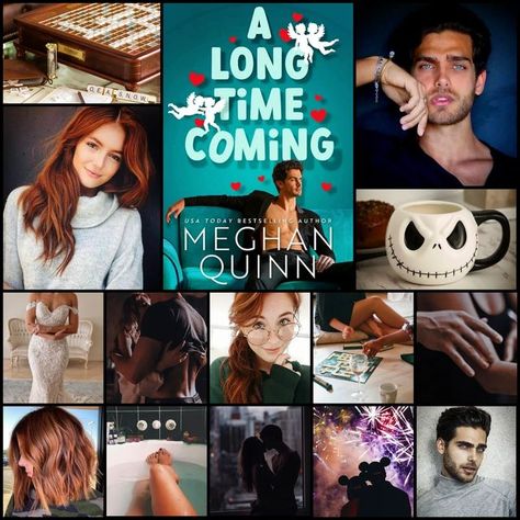 Jessi Peters on Instagram: "Meghan Quinn never ceases to amaze me with her writing! Gosh I loved A Long Time Coming! My review is below ⤵️ ⭐️⭐️⭐️⭐️⭐️ Breaker is my favorite Cane brother! Goodness! His and Lia's story is an amazing example of friendship that turns to more in the most perfect way. Unfortunately Breaker doesn't realize that he's in love with his best friend till after she's a taken woman, but not in a bad way. He doesn't try to ruin her relationship, the guy she's with does tha Breaker And Lia A Long Time Coming, Breaker And Lia, A Long Time Coming Aesthetic, Breaker Cane Meghan Quinn, A Long Time Coming Meghan Quinn Aesthetic, Right Man Right Time Meghan Quinn Aesthetic, Cane Brothers Meghan Quinn, Kiss And Dont Tell Book Meghan Quinn, He’s Not My Type Meghan Quinn