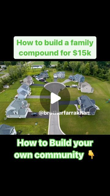 Multiple Homes On One Lot, Compound Houses Family, Multiple Family Homes On Land, Multi Home Property, Building A Family Compound, How To Start A Family Compound, Multiple Homes On One Property, Multiple Houses On One Property, Compound Living Ideas