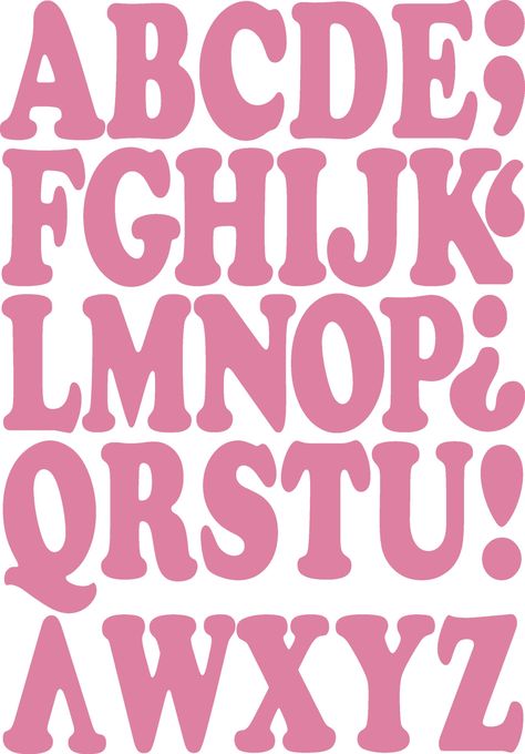 PRICES MAY VARY. PREMIUM QUALITY MATERIAL: Our iron on letters for clothing are crafted from resilient Dura-Felt material, perfect for fabric applications. Enjoy vibrant, long-lasting colors that withstand multiple washes without fading or peeling. Ensure your designs remain bold and vibrant for extended wear and enjoyment. SIMPLE APPLICATION: Elevate your custom clothing with our heat transfer letters made with Dura-Felt material. Easily adhere iron-on letters by peeling, placing, and pressing Pink Font Alphabet, Bold Letters Fonts, Cute Font Alphabet, Cute Alphabet Letters, Senior Parade, Cookie Letters, Lettering Fonts Alphabet, Gameday Pin, Block Letter Fonts