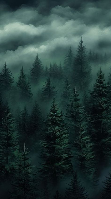 Pine Forest Aesthetic, Iphone Wallpaper Forest, Dakota Core, Forest Iphone Wallpaper, Forest Pics, Misty Pine Forest, Gloomy Forest, Iphone Wallpaper Night, Pear Preserves