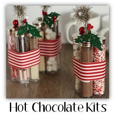 Hot Chocolate Kits, Dyi Christmas Gifts, Crafty Christmas Gifts, Diy Hot Chocolate, Christmas Decorations Centerpiece, Christmas Hostess, Hot Chocolate Gifts, Hot Chocolate Gift, Chocolate Crafts