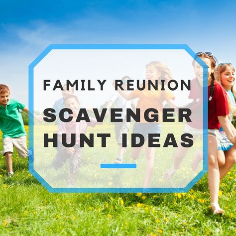 Scavenger hunts are a great time, and can be used as an icebreaker during a family reunion event.  Family reunion scavenger hunts can be traditional, where you have to find “things” on a list, or as a way to get you to talk to others by collecting signatures of those whom items in the scavenger … Scavenger Hunt Ideas For Family Reunion, Family Reunion Scavenger Hunt Ideas, Family Reunion Scavenger Hunt, Family Reunion Bags, Family Scavenger Hunt, Reunion Activities, Family Reunion Keepsakes, Family Tree Templates, Family Reunion Activities