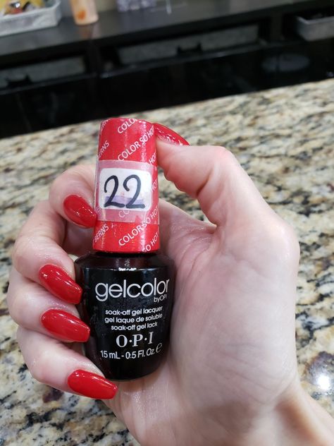 OPI - Color so hot it Burns Opi Color So Hot It Burns, Opi Colors, Nails Inspiration, Nails, Beauty, Color