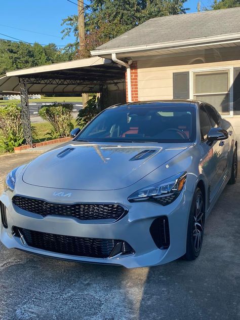 2023 Kia Stinger, Kia Stinger Gt 2023, New Car Aesthetic Kia, Kia Stinger Aesthetic, First Car Ideas Vehicles, Good Cars For Teens, Nice Affordable Cars, Nice Cars For Women Affordable, Best First Cars