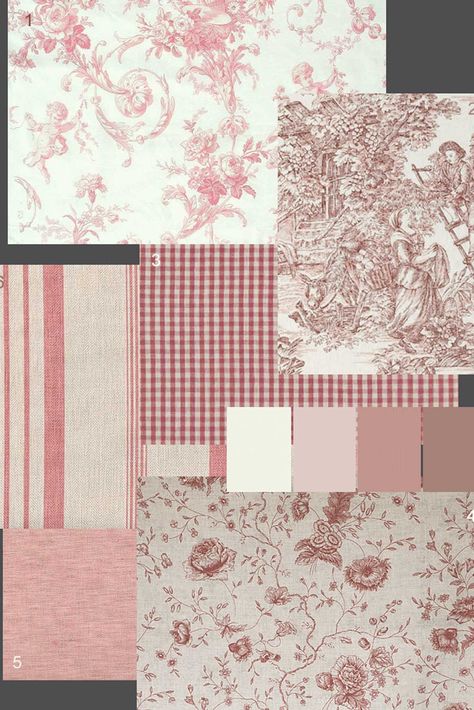 French Bedrooms, French Country Ideas, French Country Fabric, Bedroom Romantic, Paris Mood, Decor Things, Farmhouse Bedrooms, Blush Decor, French Fabrics