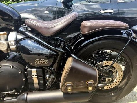 Triumph Bobber Custom, V Star Bobber, Honda Shadow Bobber, Yamaha Bobber, Bobber Seat, Bonneville Bobber, Triumph Speedmaster, Motos Bobber, Honda Bobber