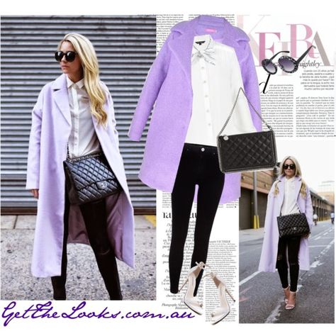 "GET Atlantic Pacific Lilac Coat LOOK" by getthelooks on Polyvore LARGE LAPEL COCOON COAT IN LILAC http://getthelooks.com.au/largel-lapel-cocoon-coat-in-lilac on eBay: http://www.ebay.com.au/itm/181539482288  CRYSTAL CHUNKY ROUND SUNGLASSES IN MONO http://getthelooks.com.au/crystal-chunky-round-sunglasses-in-mono on eBay: http://cgi.ebay.com.au/ws/eBayISAPI.dll?ViewItem&item=171411515393&ssPageName=STRK:MESE:IT Lilac Coat Outfit, Wool Coat Outfits, Lilac Coat, Long Black Boots, Winter Coat Outfits, Dario Argento, Satin Coat, Trench Coat Outfit, Atlantic Pacific