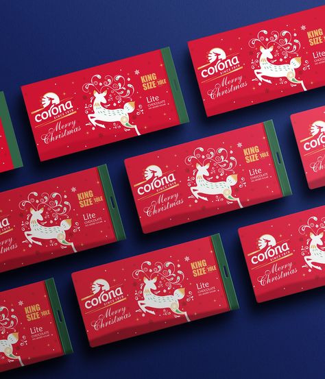 Christmas Chocolate Packaging Design on Behance Christmas Coffee Packaging, Xmas Packaging Design, Christmas Chocolate Packaging, Holiday Packaging Design, Christmas Packaging Design, Christmas Bars, Xmas Labels, Xmas Hampers, Illustration Packaging