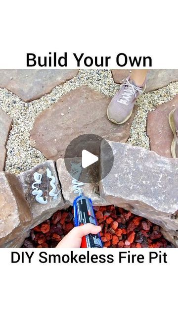 Diy Fire Ring Ideas, Stucco Fire Pit, Smokeless Fire Pit Diy, Firepits Backyard Diy, Garage Apartment Floor Plans, Diy Fire Pit Ideas, Smokeless Fire Pit, Easy Fire Pit, Apartment Floor