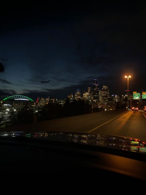 Aesthetic, views, downtown, late night drives, sunset, city Downtown Seattle Aesthetic, Seattle Night Aesthetic, Seattle Nightlife, Seattle At Night, Downtown Boy, Seattle Aesthetic, Seattle Downtown, Seattle Street, San Francisco At Night