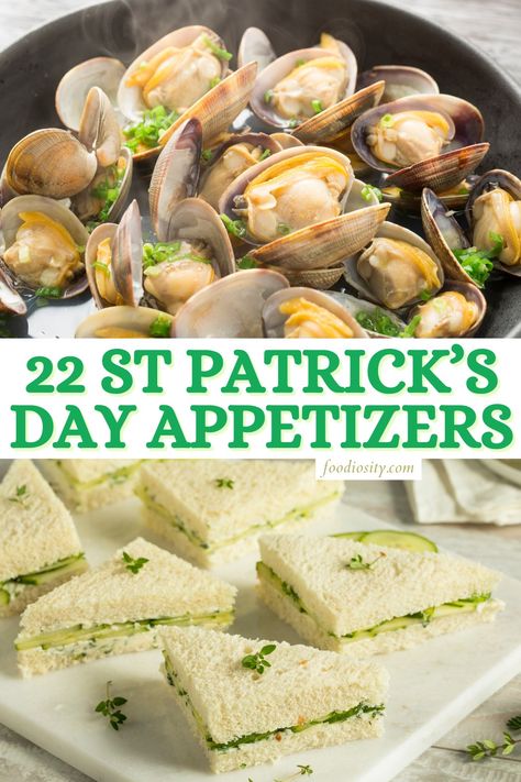 Corned Beef Dinner, Irish Appetizers, Irish Sausage, St Patrick's Day Appetizers, Irish Foods, Irish Dishes, Cheese Stuffed Mushrooms, St Patricks Day Food, Potato Leek Soup