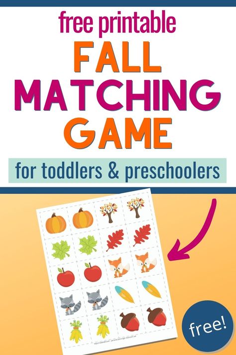 Matching Games For Toddlers, Dot Marker Printables, Game For Toddlers, Thanksgiving Games For Kids, Shadow Matching, Free Fall Printables, Busy Binder, Free Preschool Printables, Fall Games