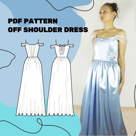 Corset Dress Sewing, Corset Dress Pattern, Prom Dress Sewing Pattern, Pattern Prom Dress, Prom Dress Sewing Patterns, Timeless Gown, Fair Outfit, Prom Dress Pattern, Fairy Tale Princess