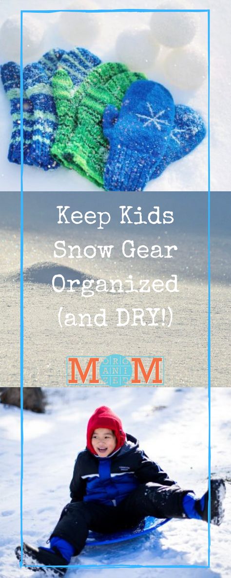 Kids Winter Gear Storage, Snow Clothes Organization, Winter Gear Organization Entryway, Snow Gear Organization, Winter Family Crafts, Winter Accessories Storage, Winter Gear Storage, Winter Gear Organization, Kids Snow Gear