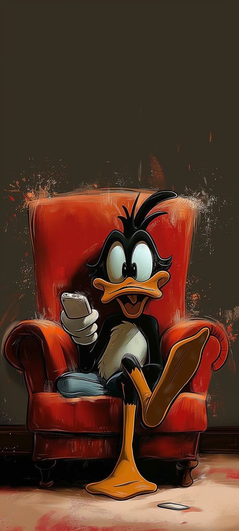 Looney Tunes Iphone Wallpaper, Daffy Duck Wallpaper Iphone, Rr Wallpaper, Looney Tunes Wallpaper, Duck Wallpaper, Cool Pictures For Wallpaper, Looney Tunes Characters, Looney Tunes Cartoons, Classic Cartoon Characters