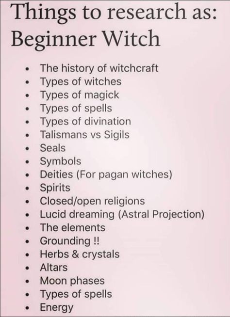 Pagan Tips, Things To Research, Beginner Witch, Witchcraft Spells For Beginners, Spells For Beginners, Green Witchcraft, Magia Das Ervas, Witchcraft Books, Wiccan Magic