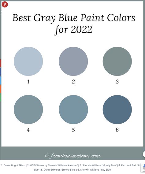 Best Gray Blue Paint Colors, Gray Blue Paint Colors, Dulux Blue, Blue Gray Paint Colors, Blue Gray Paint, Dulux Paint, Blue Paint Colors, Grey Paint, Living Room Update