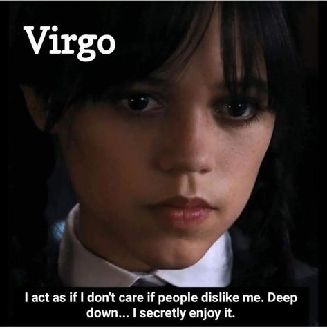 Addams Quotes, Virgo Earth Sign, Funny Virgo Quotes, Wednesday Addams Quotes, Funny Virgo, September Virgo, September Quotes, Virgo Goddess, Virgo Memes