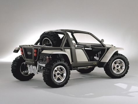 The Ford EX Never Entered Production, But You Can Still Buy One. Rare 2001 off-road concept is coming up for auction next month. Mobil Off Road, Kart Cross, Off Road Buggy, Sand Rail, Beach Buggy, Ford Cars, Road Vehicle, Sepeda Motor, Dune Buggy