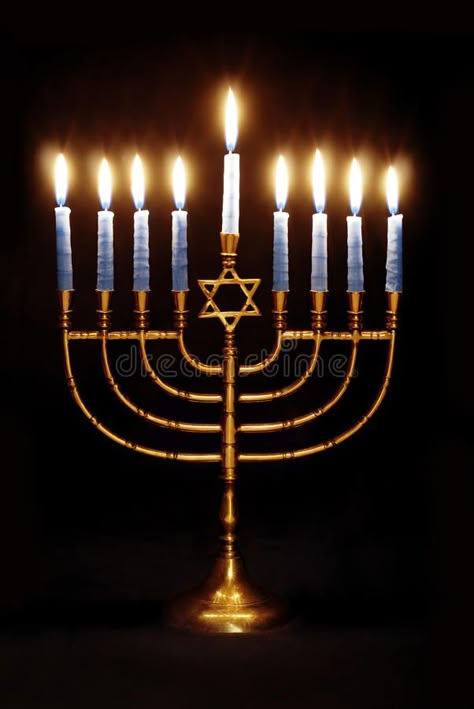 Hanukkah Menorah. Star of David Hanukkah menorah on black background , #affiliate, #Star, #Menorah, #Hanukkah, #David, #background #ad Hanukkah Pictures, Hannukah Menorah, Holiday Fireplace, Jewish Festivals, Hanukkah Candles, Fireplace Mantel Decor, Jewish Culture, Hanukkah Menorah, Shabbat Shalom