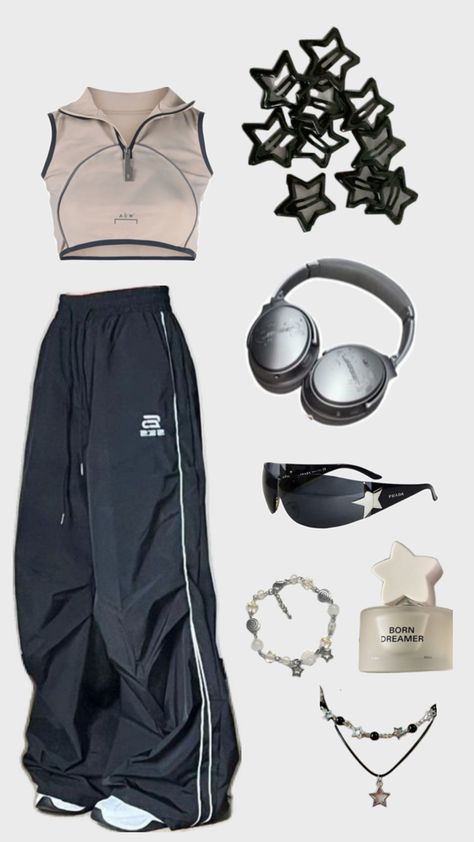 Acubi/y2k Y2k Girl, Outfit Inspo Casual, Cool Fits, Cute Everyday Outfits, Clothing Hacks, Cute Casual Outfits, Fashion Sense, Everyday Outfits, Aesthetic Clothes