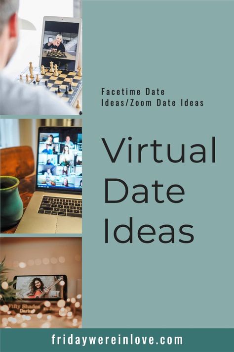 Looking for some virtual date ideas? Here's a roundup of Facetime date ideas / Zoom date ideas for a fun remote date for group date nights or couple date nights at a distance. Date Night Post Instagram, Zoom Date Ideas, Facetime Date Ideas, Online Date Ideas, Facetime Dates, Virtual Date Ideas, Long Distance Dating, Unique Date Ideas, Cheap Date Ideas