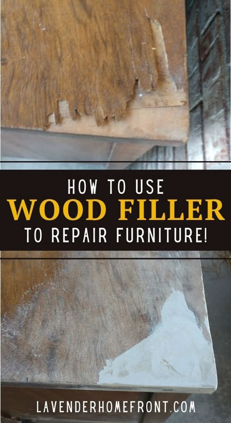 Repairing Wood Veneer, Filling In Carving Wood Furniture, Peeling Veneer Furniture, How To Repair Wood Furniture, How To Repair Damaged Wood Furniture, How To Fix Chipped Wood Veneer, Fix Chipped Wood Furniture, Wood Filler On Table Top, How To Fix Scratches In Wood Furniture