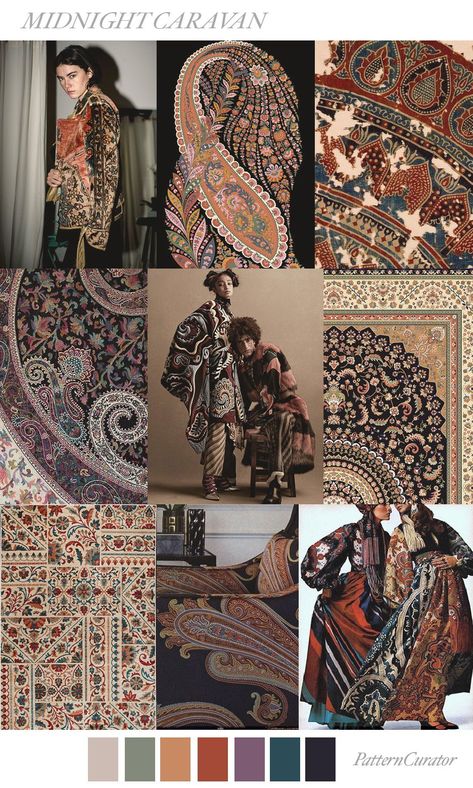 Pattern Combinations Fashion, Monochrome Moodboard, Fabric Color Combinations, Textile Design Portfolio, Mood Board Fashion Inspiration, Pattern Curator, Fashion Trending Moodboard, Fall Fashion Colors, Fashion Trend Board