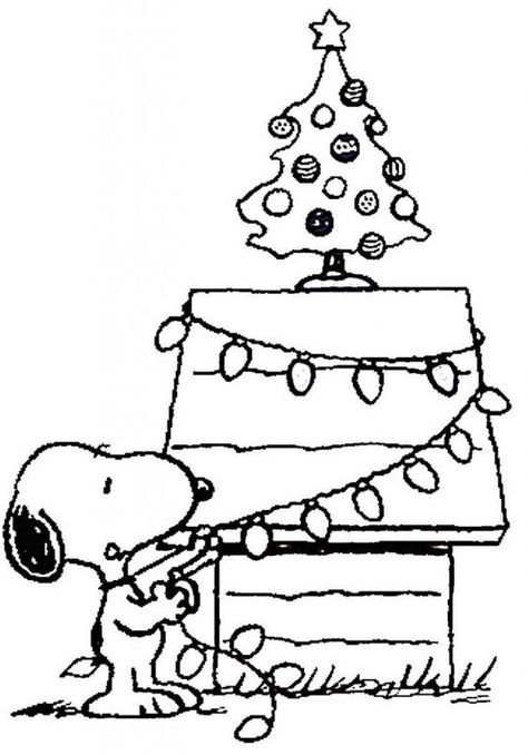 Charlie Brown Christmas Coloring Pages Snoopy Coloring Pages, Free Christmas Coloring Pages, Christmas Tree Coloring Page, Christmas Coloring Sheets, Printable Christmas Coloring Pages, Cartoon Coloring, Tree Coloring Page, Christmas Coloring Books, Peanuts Christmas