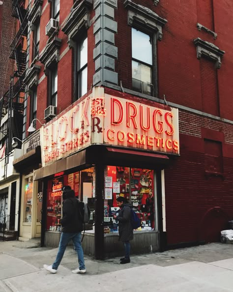 Street Corner Photography, Jaime Aesthetic, Corner Shop Aesthetic, Corner Street, Corner Photography, Village Photo, Bodega Cat, Chinatown Nyc, Shop Facade