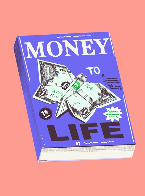 The Personal Finance Books You Need To Get Your Money Under Control+#refinery29 Finance Graphic Design, Personal Finance Aesthetic, Frugal Aesthetic, Financial Books, Financial Control, Finance Printables Free, Writing Corner, Paper Aesthetic, Finance Major