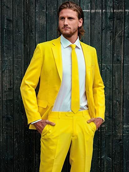 Prom Blazers For Men, Custom Tuxedo, Yellow Suit, Wedding Suits Groom, Groom Tuxedo, Party Suits, Yellow Outfit, Formal Dresses For Weddings, Famous Fashion