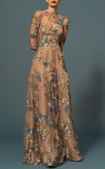 Naeem Khan Trunkshow | Moda Operandi Gaun Tulle, Sukienki Maksi, Robes Glamour, 파티 드레스, Fall Fashion 2016, Naeem Khan, Kleidung Diy, فستان سهرة, Gorgeous Gowns