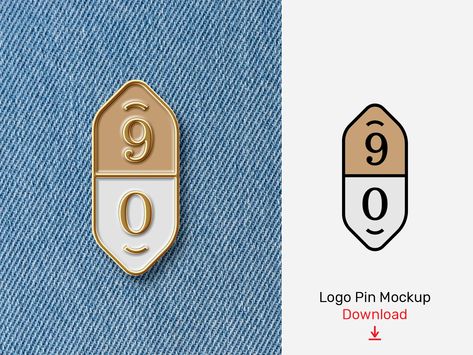 Logo Enamel Pin Mockup by Mr.Mockup™ Badge Mockup, Enamel Pin Design, Branded Pins, Logo Pin, Pin Enamel, Pin Design, Enamel Badges, Mockup Downloads, Pin Logo