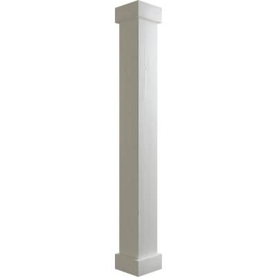 Wood Column Wrap, Post In Kitchen, Design Interior Modern, Column Wraps, Faux Iron, Wood Column, Column Wrap, Pecky Cypress, Square Columns