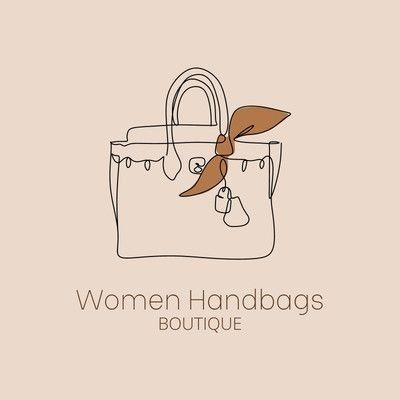 Handbag Logo Design Ideas, Logo Bag Shop, Logo For Bags Brand, Bag Logo Ideas, Bags Logo Design Ideas, Bag Logo Design, Handmade Branding, Bag Brand Logo, Parrot Logo