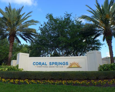 Welcome to Coral Springs, the City that has Everything Under the Sun!! Coral Springs Florida, 10 Interesting Facts, Spring Park, Montego Bay, Spring Nature, Parks And Recreation, Kitchen Art, Interesting Facts, Water Park