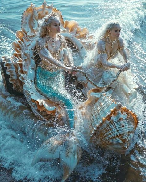 Mermaid Astethics, Mermaid Photography, Dragon Artwork Fantasy, Rennaissance Art, Mermaid Pictures, Mermaid Aesthetic, Mermaid Lover, Mermaids And Mermen, Weird Creatures