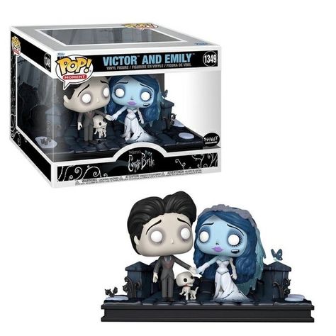 Victor And Emily Corpse Bride, Victor And Emily, Игрушки Funko Pop, The Corpse Bride, Emily Corpse Bride, Funky Pop, Funko Pop Dolls, Aesthetic Ocean, Tim Burton Art